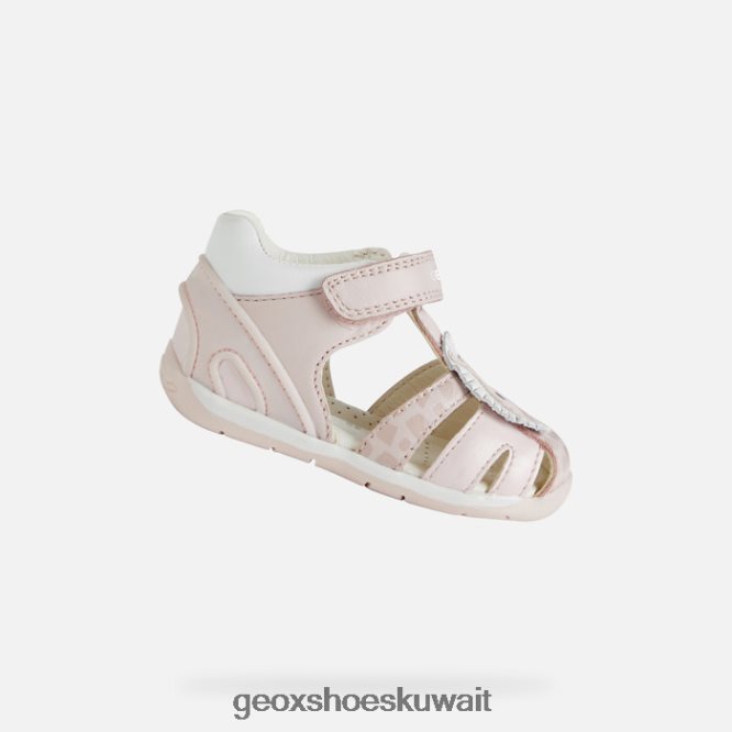 Geox BLL84T1630 Each Baby Girl Light Rose/White