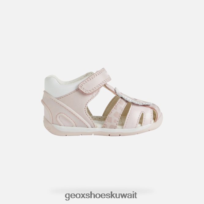 Geox BLL84T1630 Each Baby Girl Light Rose/White