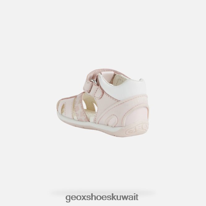 Geox BLL84T1630 Each Baby Girl Light Rose/White