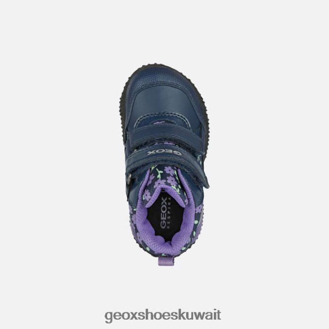 Geox BLL84T1481 Baltic Abx Toddler Navy/Purple