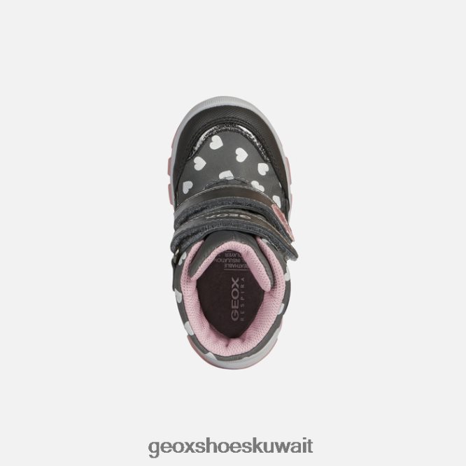 Geox BLL84T1490 Flanfil Abx Toddler Dark Grey/Pink