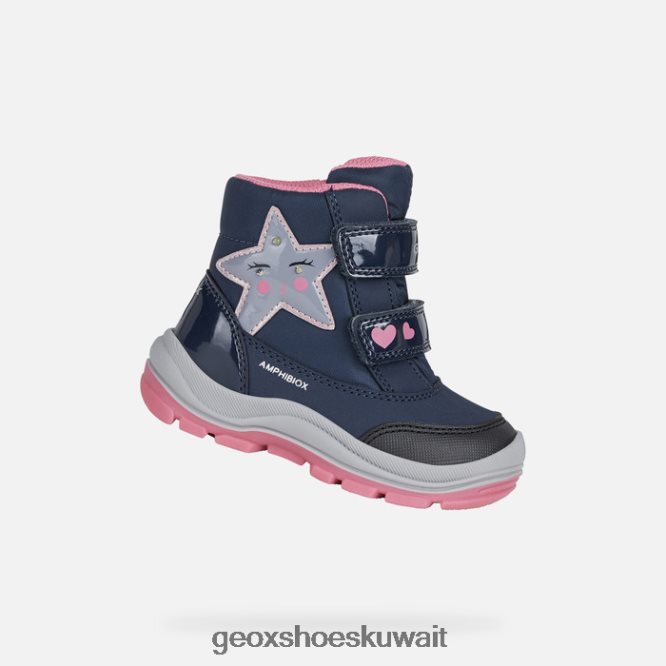 Geox BLL84T1494 Flanfil Abx Toddler Navy/Fuchsia