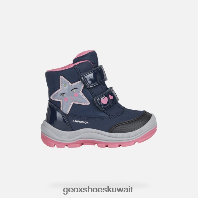Geox BLL84T1494 Flanfil Abx Toddler Navy/Fuchsia