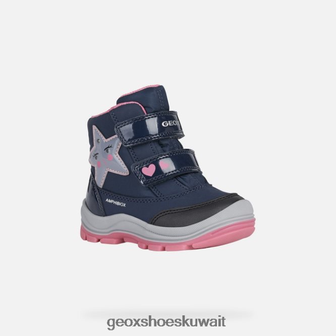 Geox BLL84T1494 Flanfil Abx Toddler Navy/Fuchsia