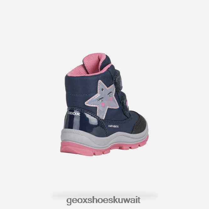 Geox BLL84T1494 Flanfil Abx Toddler Navy/Fuchsia