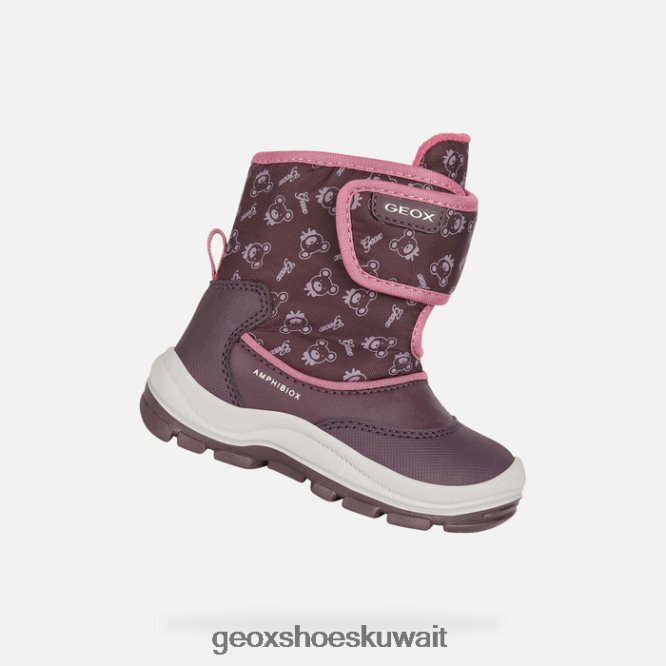 Geox BLL84T1512 Flanfil Abx Toddler Prune/Dark Fuchsia