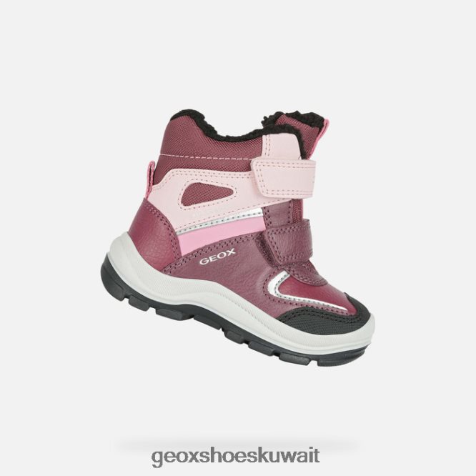 Geox BLL84T1562 Flanfil Abx Toddler Burgundy/Pink