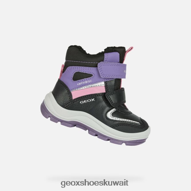 Geox BLL84T1563 Flanfil Abx Toddler Black/Violet