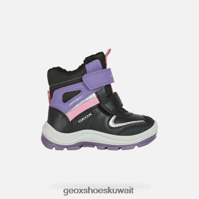 Geox BLL84T1563 Flanfil Abx Toddler Black/Violet