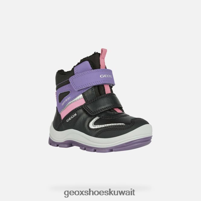 Geox BLL84T1563 Flanfil Abx Toddler Black/Violet