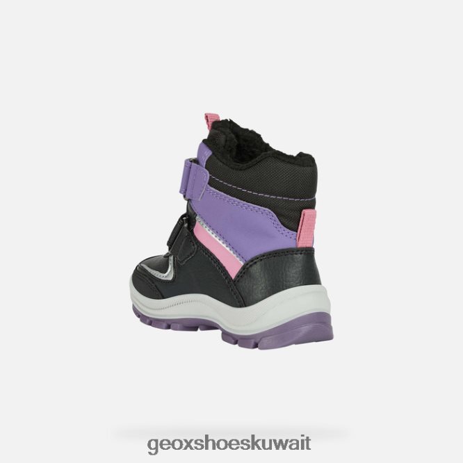 Geox BLL84T1563 Flanfil Abx Toddler Black/Violet