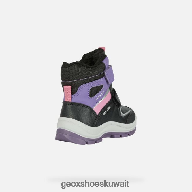 Geox BLL84T1563 Flanfil Abx Toddler Black/Violet