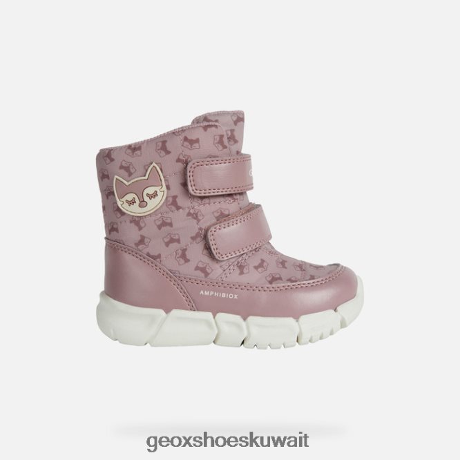 Geox BLL84T1573 Flexyper Abx Baby Dark Rose