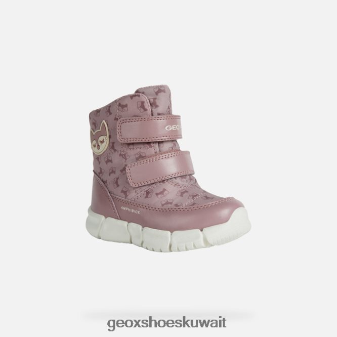 Geox BLL84T1573 Flexyper Abx Baby Dark Rose