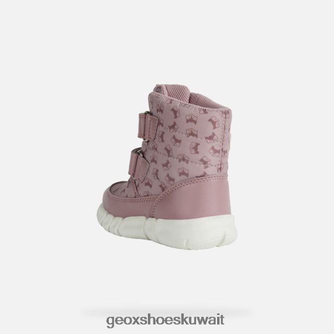 Geox BLL84T1573 Flexyper Abx Baby Dark Rose