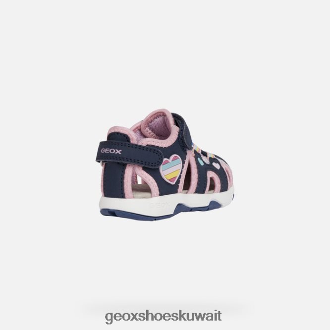 Geox BLL84T1468 Sandal Multy Toddler Navy/Multicolor