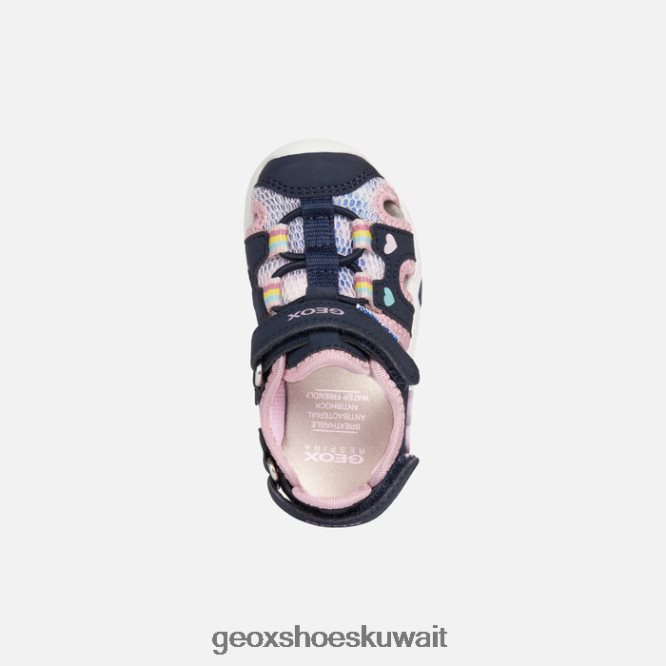 Geox BLL84T1468 Sandal Multy Toddler Navy/Multicolor