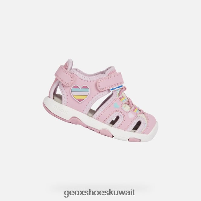 Geox BLL84T1469 Sandal Multy Toddler Pink/Multicolor