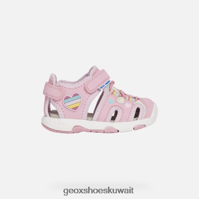 Geox BLL84T1469 Sandal Multy Toddler Pink/Multicolor