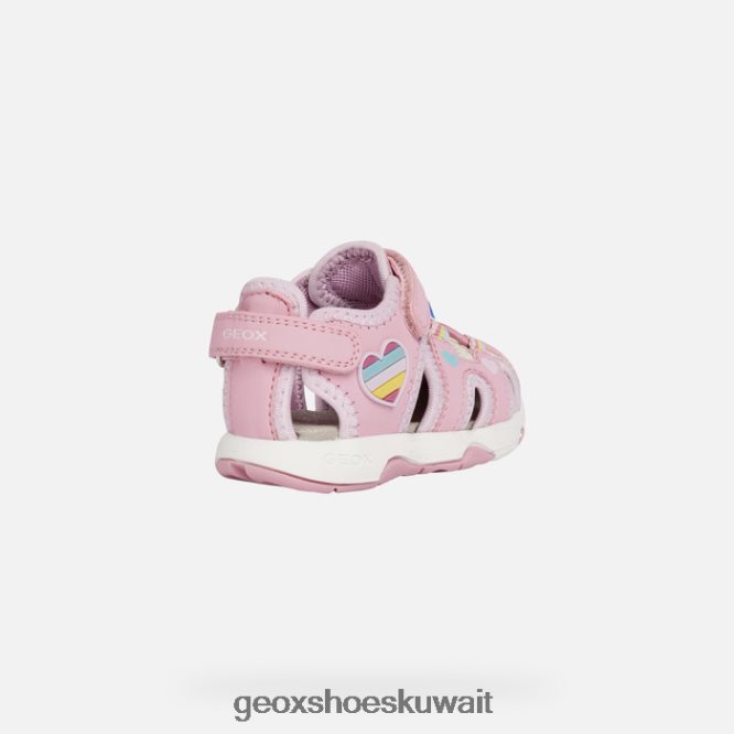 Geox BLL84T1469 Sandal Multy Toddler Pink/Multicolor