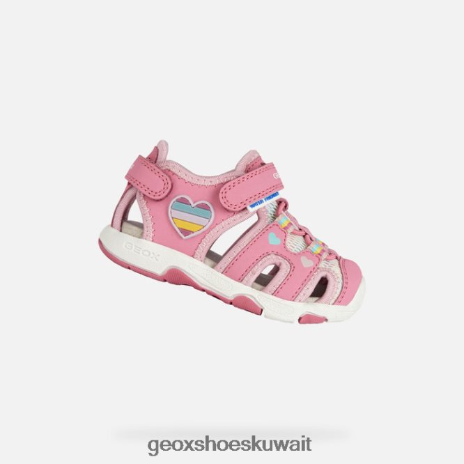 Geox BLL84T1470 Sandal Multy Toddler Fuchsia/Multicolor