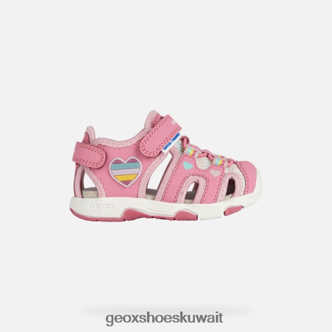 Geox BLL84T1470 Sandal Multy Toddler Fuchsia/Multicolor