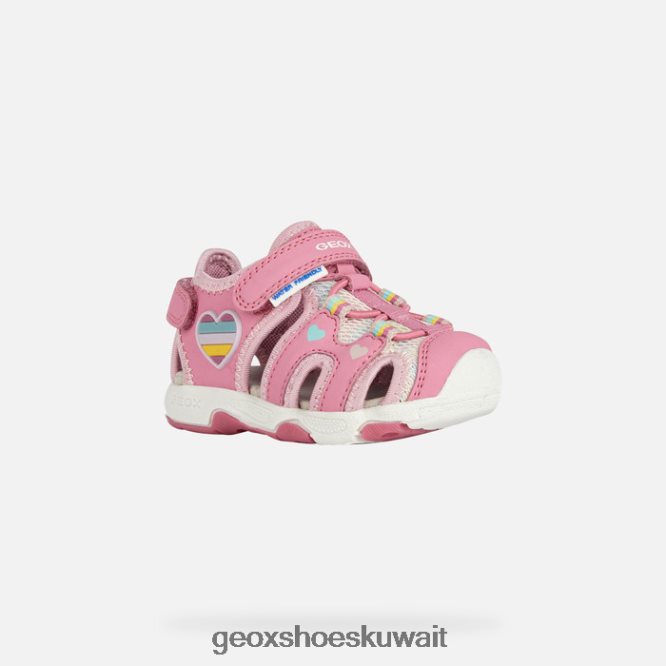 Geox BLL84T1470 Sandal Multy Toddler Fuchsia/Multicolor