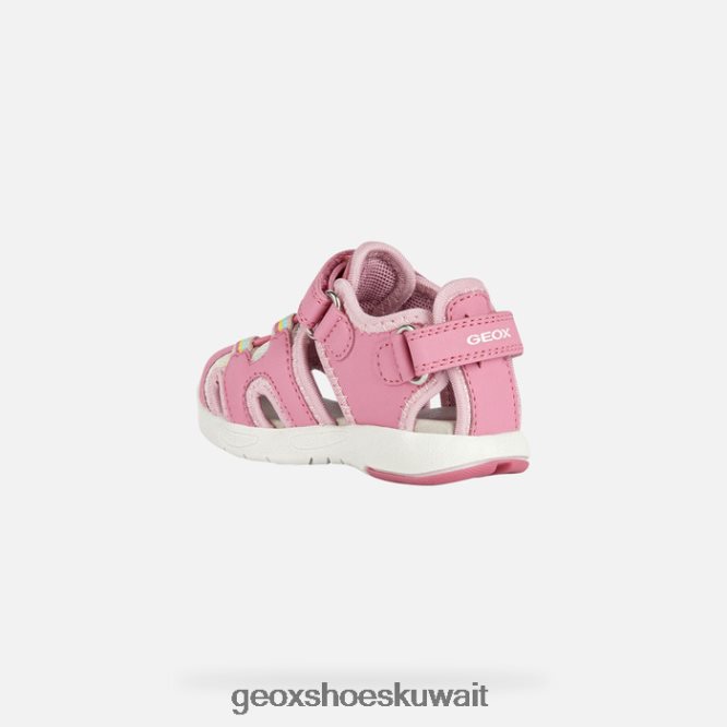 Geox BLL84T1470 Sandal Multy Toddler Fuchsia/Multicolor