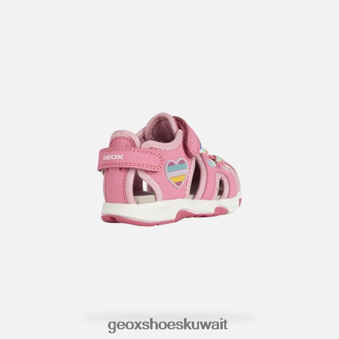 Geox BLL84T1470 Sandal Multy Toddler Fuchsia/Multicolor