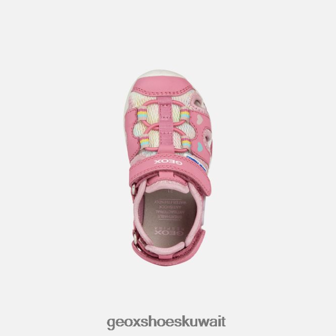 Geox BLL84T1470 Sandal Multy Toddler Fuchsia/Multicolor