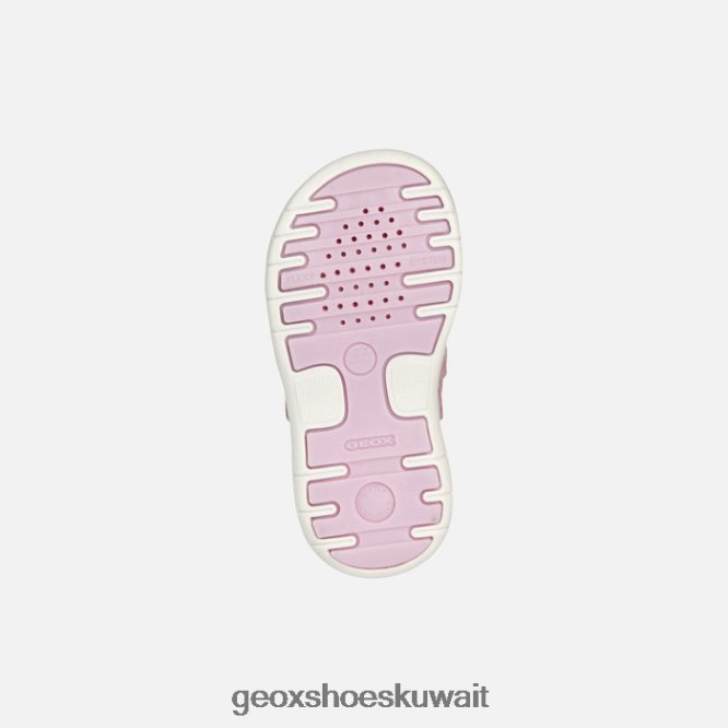 Geox BLL84T1521 Sandal Delhi Toddler Rose/Silver