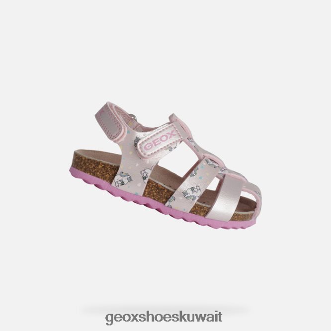 Geox BLL84T1533 Sandal Chalki Toddler Light Pink/Fuchsia