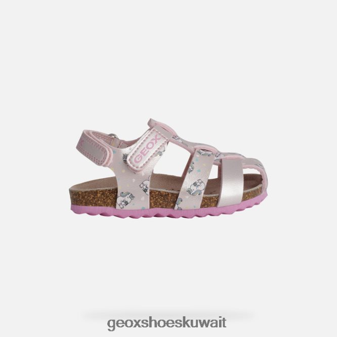 Geox BLL84T1533 Sandal Chalki Toddler Light Pink/Fuchsia