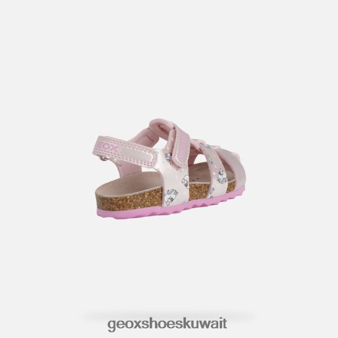 Geox BLL84T1533 Sandal Chalki Toddler Light Pink/Fuchsia