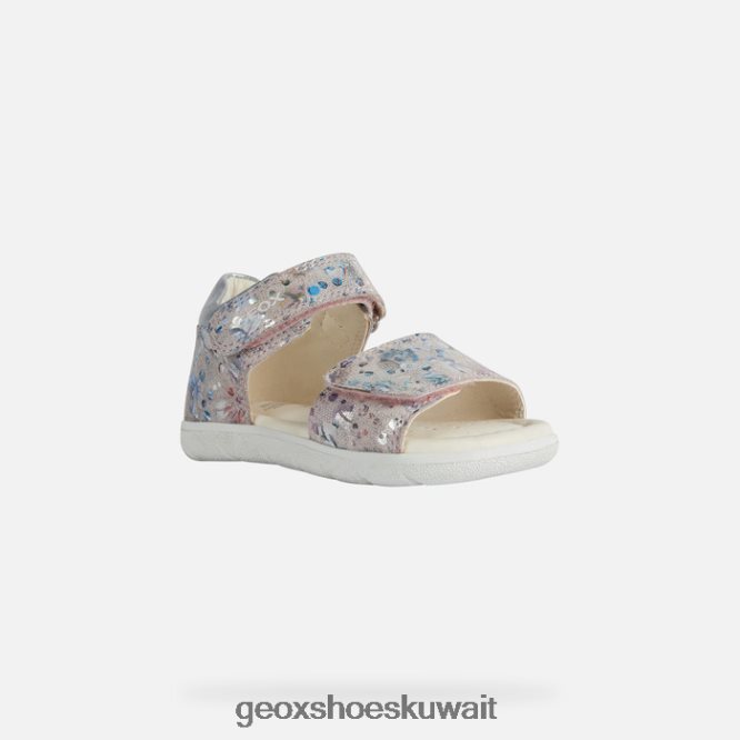 Geox BLL84T1549 Sandal Alul Toddler Light Rose/Silver