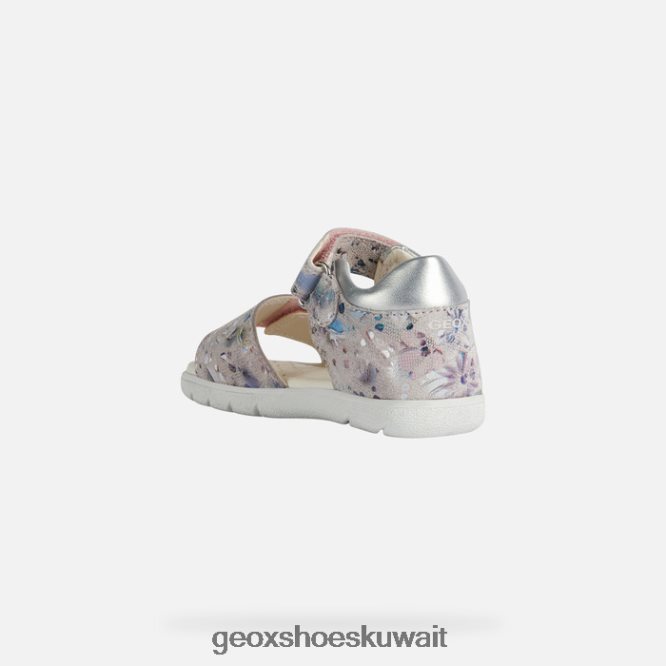 Geox BLL84T1549 Sandal Alul Toddler Light Rose/Silver