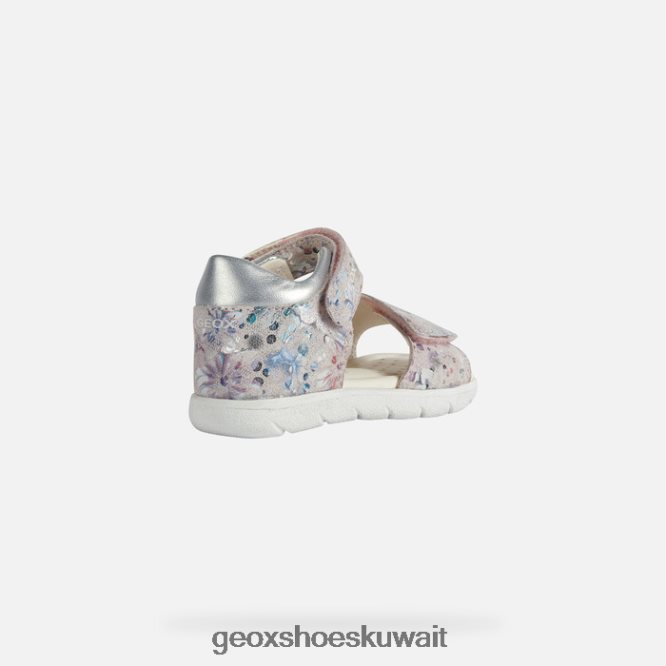 Geox BLL84T1549 Sandal Alul Toddler Light Rose/Silver