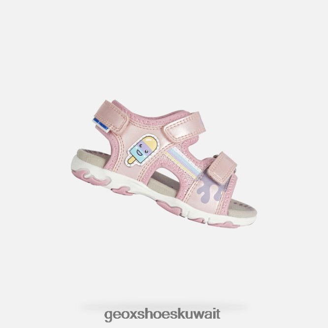 Geox BLL84T1565 Sandal Flaffee Toddler Light Pink