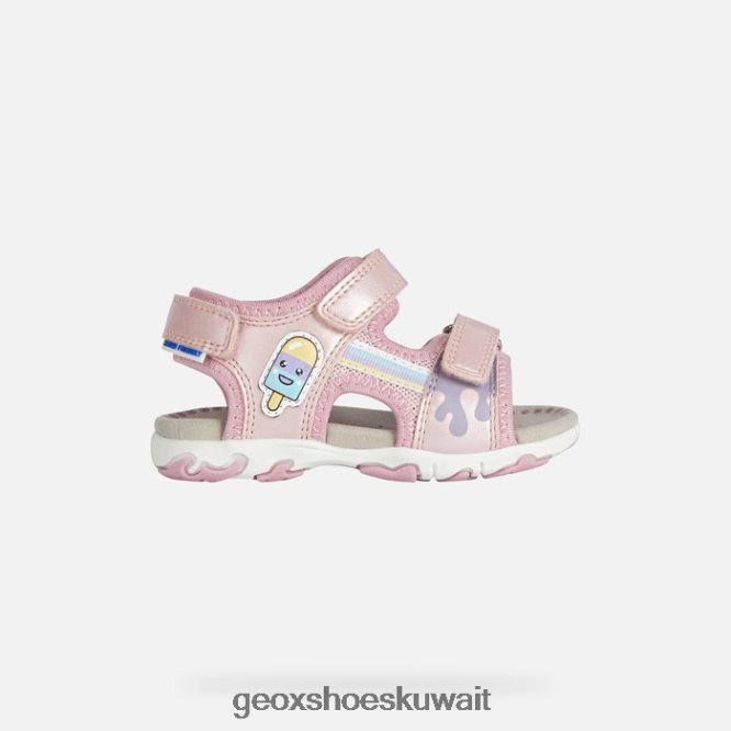 Geox BLL84T1565 Sandal Flaffee Toddler Light Pink