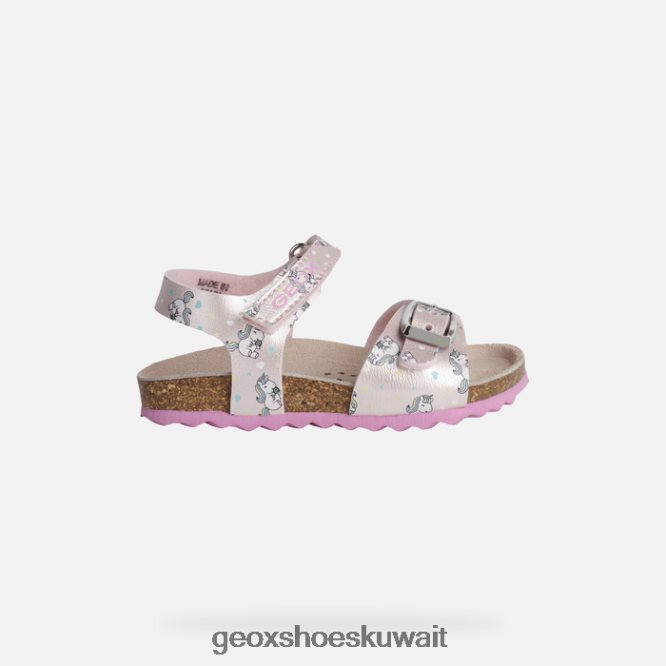 Geox BLL84T1631 Sandal Chalki Toddler Light Pink/Fuchsia