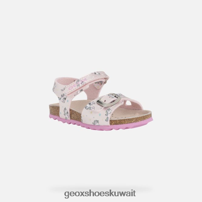 Geox BLL84T1631 Sandal Chalki Toddler Light Pink/Fuchsia