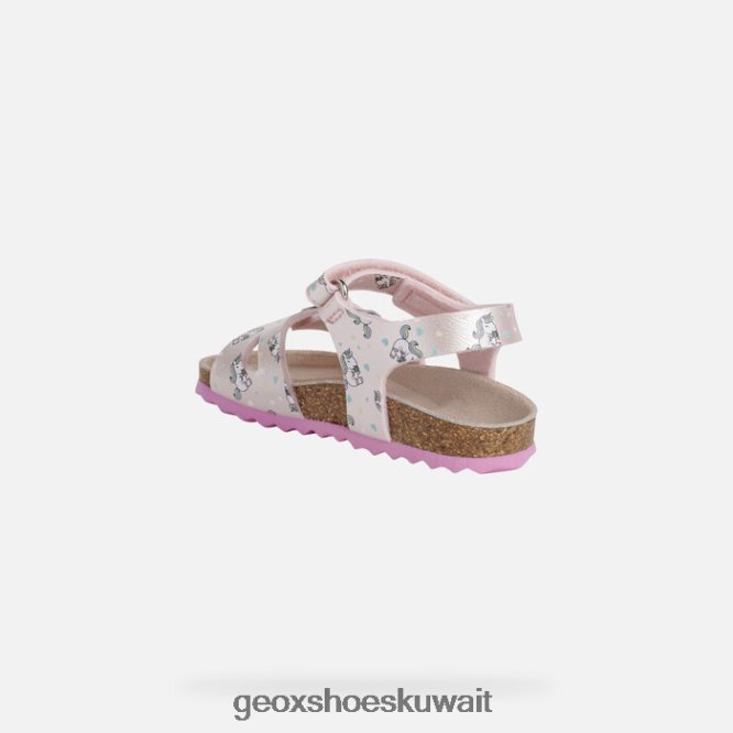 Geox BLL84T1631 Sandal Chalki Toddler Light Pink/Fuchsia