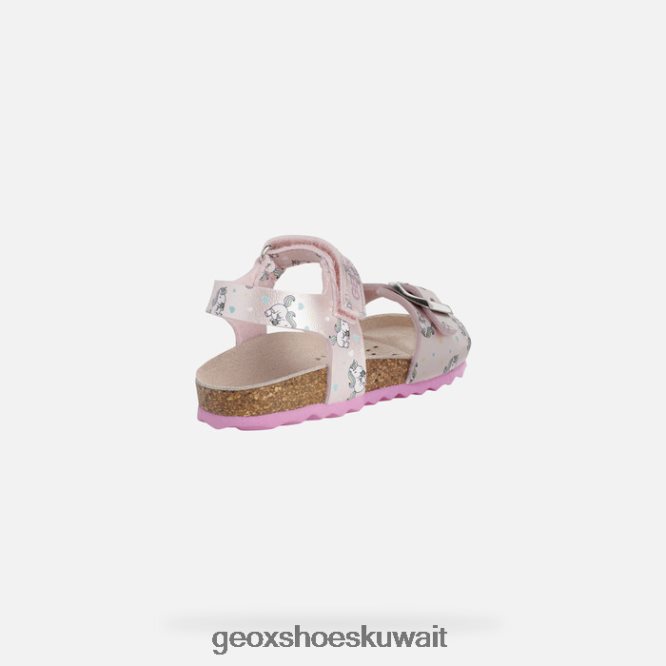 Geox BLL84T1631 Sandal Chalki Toddler Light Pink/Fuchsia