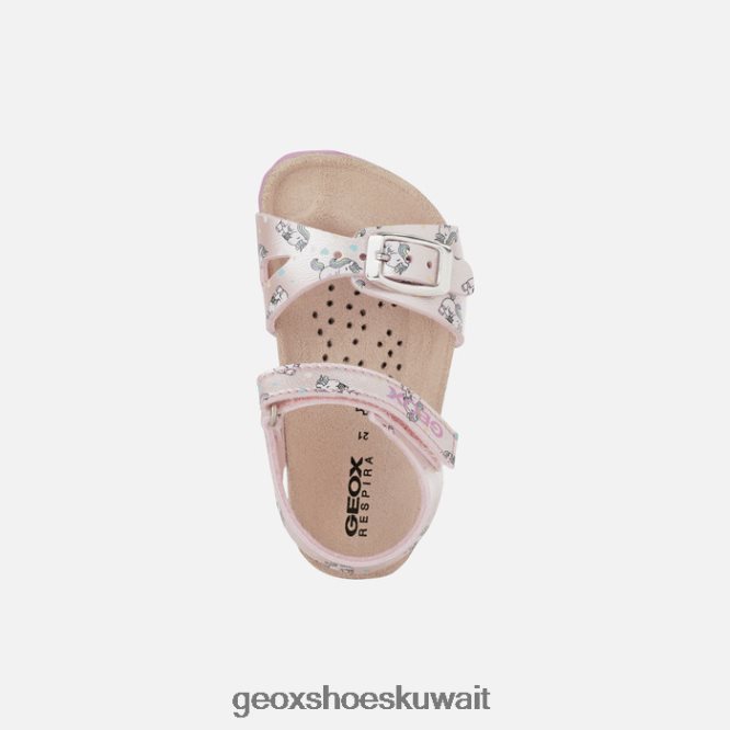 Geox BLL84T1631 Sandal Chalki Toddler Light Pink/Fuchsia