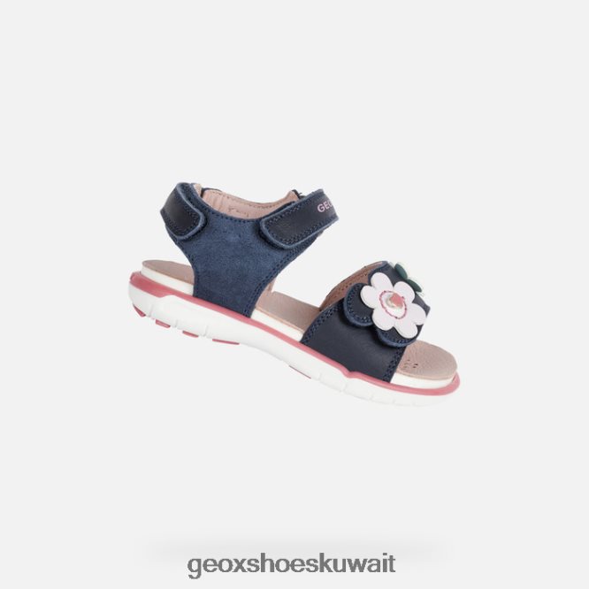 Geox BLL84T1647 Sandal Delhi Toddler Navy