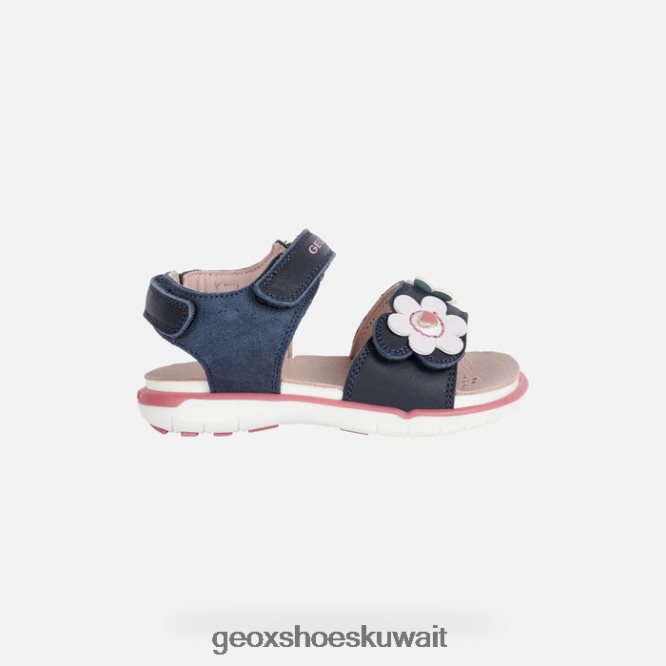 Geox BLL84T1647 Sandal Delhi Toddler Navy