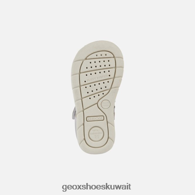 Geox BLL84T2036 Sandal Alul Toddler Silver
