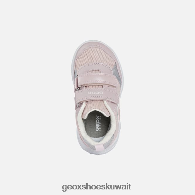 Geox BLL84T1034 Sprintye Toddler Pink/Silver