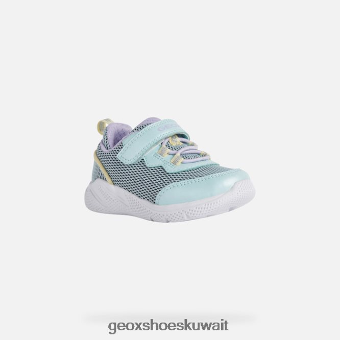 Geox BLL84T1437 Sprintye Baby Sea Green/Lt Yellow