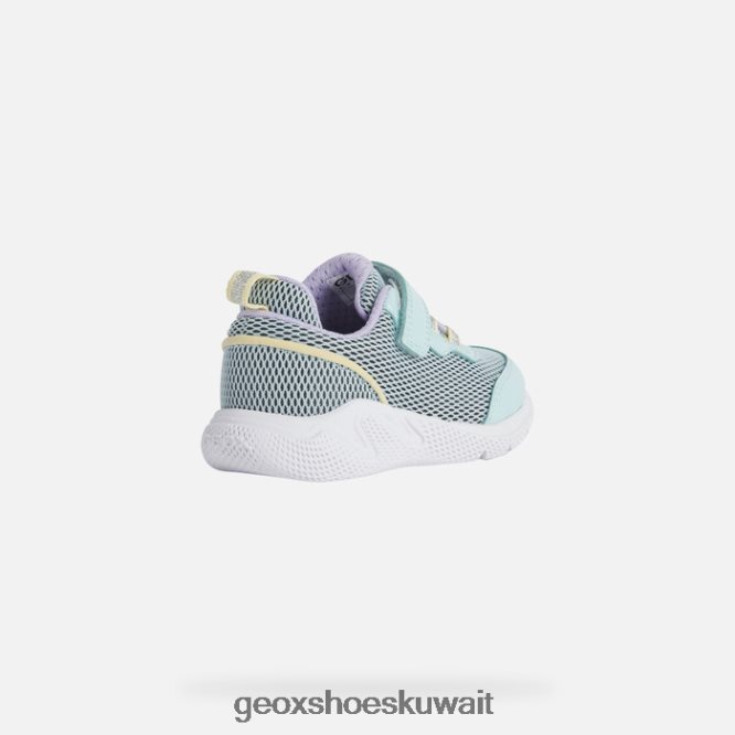 Geox BLL84T1437 Sprintye Baby Sea Green/Lt Yellow